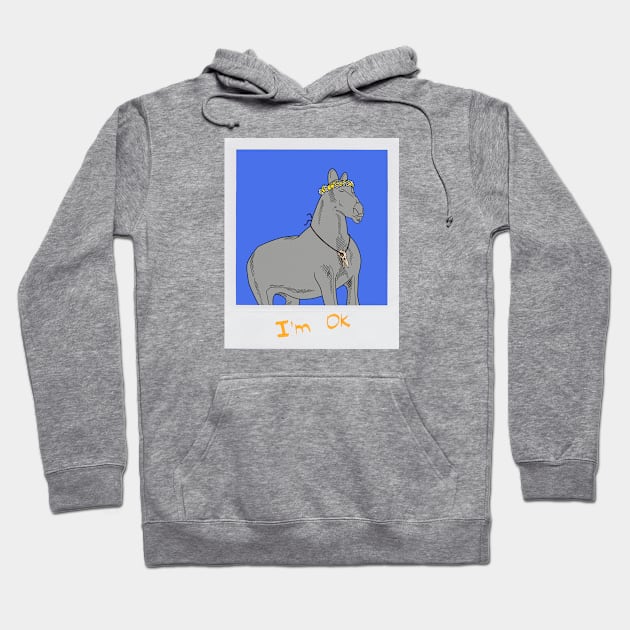 Your Homie Horse Hoodie by Djoe's Gallery